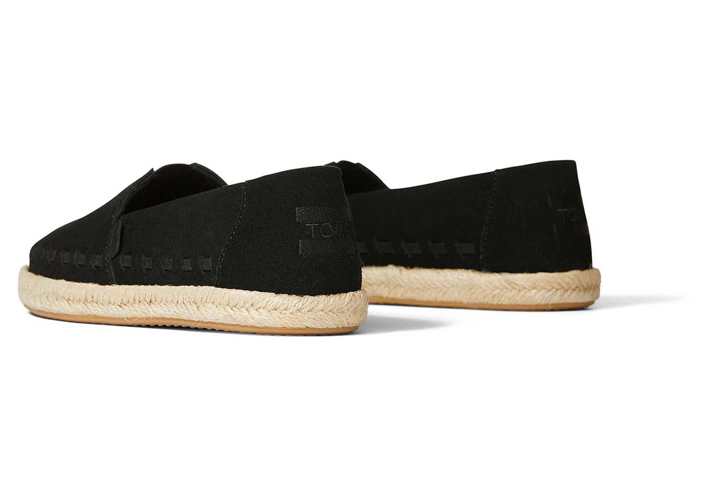 Toms Alpargata Rope Espadrille Black - Womens - 63097-FZSD